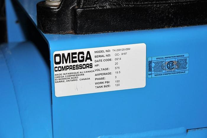 Used 2014 *SOLD* Compressor - Omega TK20012005M
