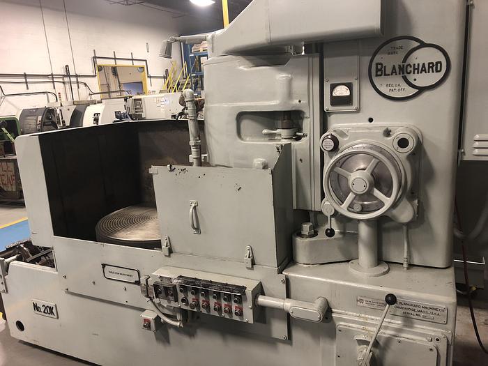 1966 BLANCHARD No. 20K36 VERTICAL ROTARY SURFACE GRINDER