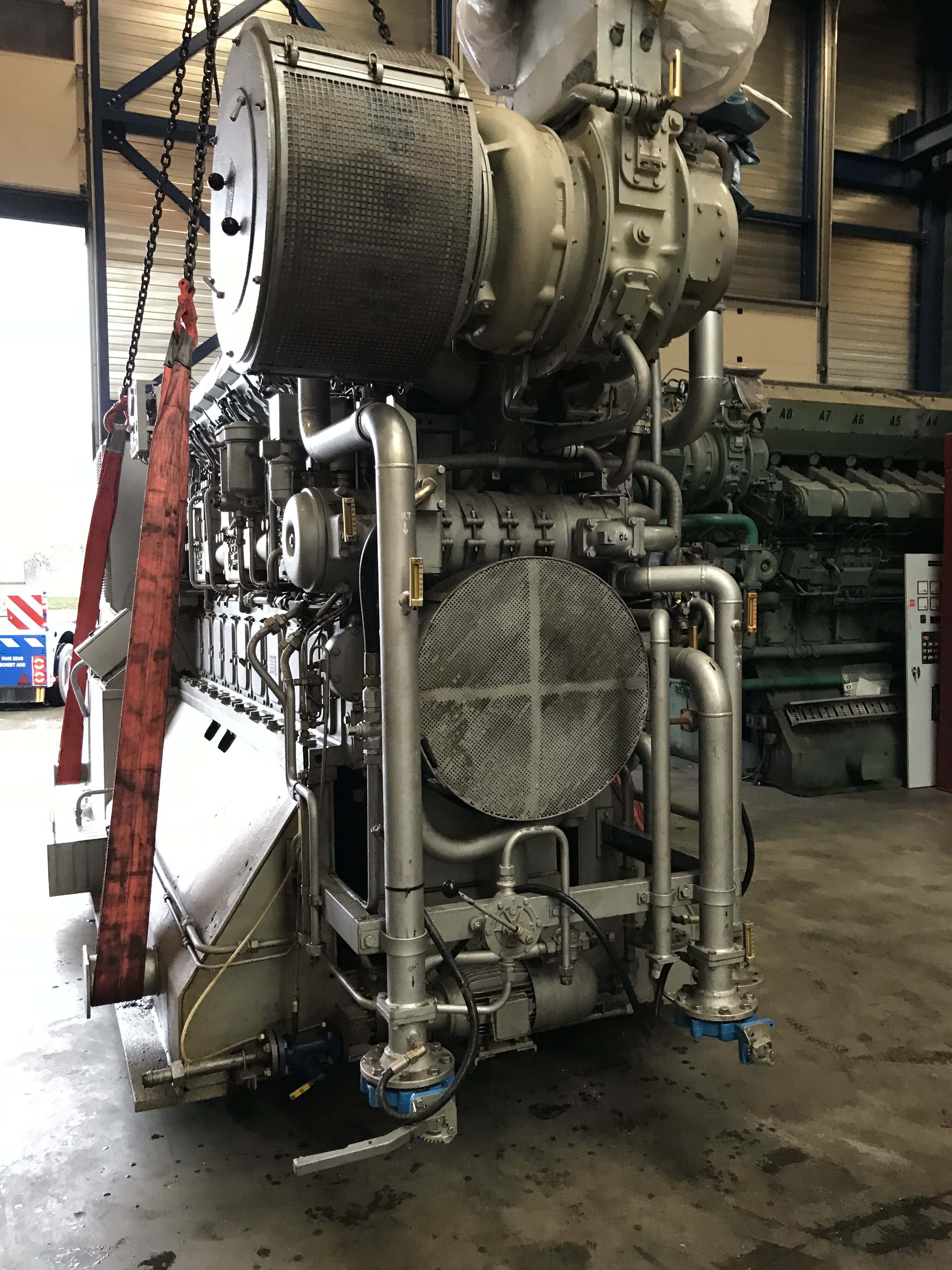 Used DEUTZ BV9M628 / SIEMENS GEN.SET 2200 KVA