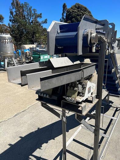 Unused Conveyor, Belt, 16"x 12', Plastic, Incline, Cleated, Unused #S744559