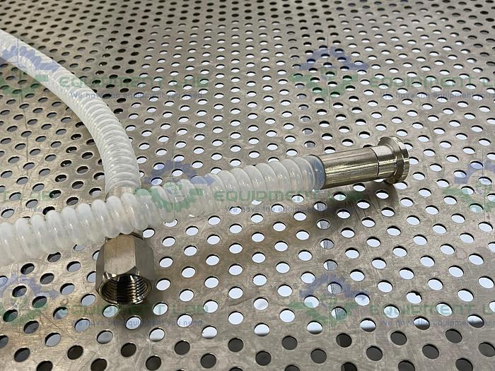 Used 54" Flexible Hose w/ 3/4" Sanitary Fitting to Compression Fitting