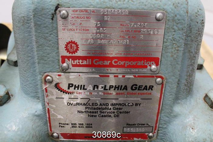 Refurbished Nuttall Gear 95R60450 Gear Drive #30869