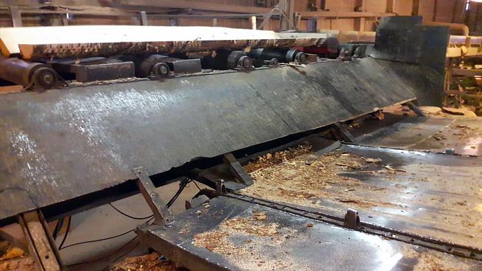 Used 1974 ARI Sweden Complete sawline ARI with 2 sas KL10 and KL12 and edger