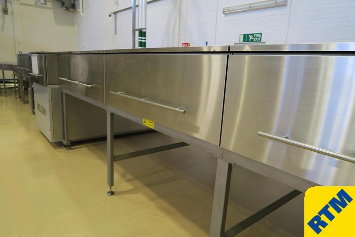 Used Enrobing Line, Cooling Tunnels & Temperers