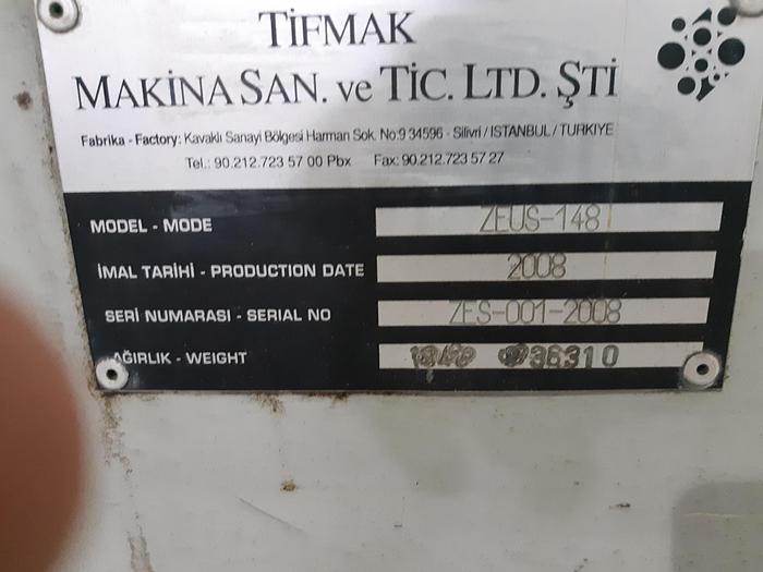 Used 2008 TIFMAK ZEUS 148