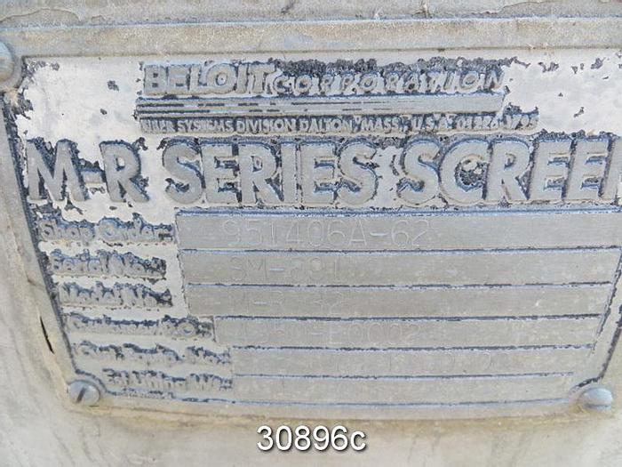 Used Beloit MR32 Horizontal Pressure Screen #30896