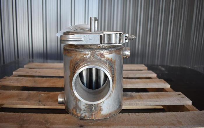 D'occasion USED 3" ERIEZ MAGNETICS JACKETED MAGNET TRAP, STAINLESS STEEL