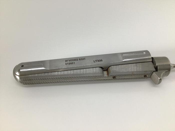 Used Acufex Cigar Handle Rotary Scissors hooked 20 degree right 010801