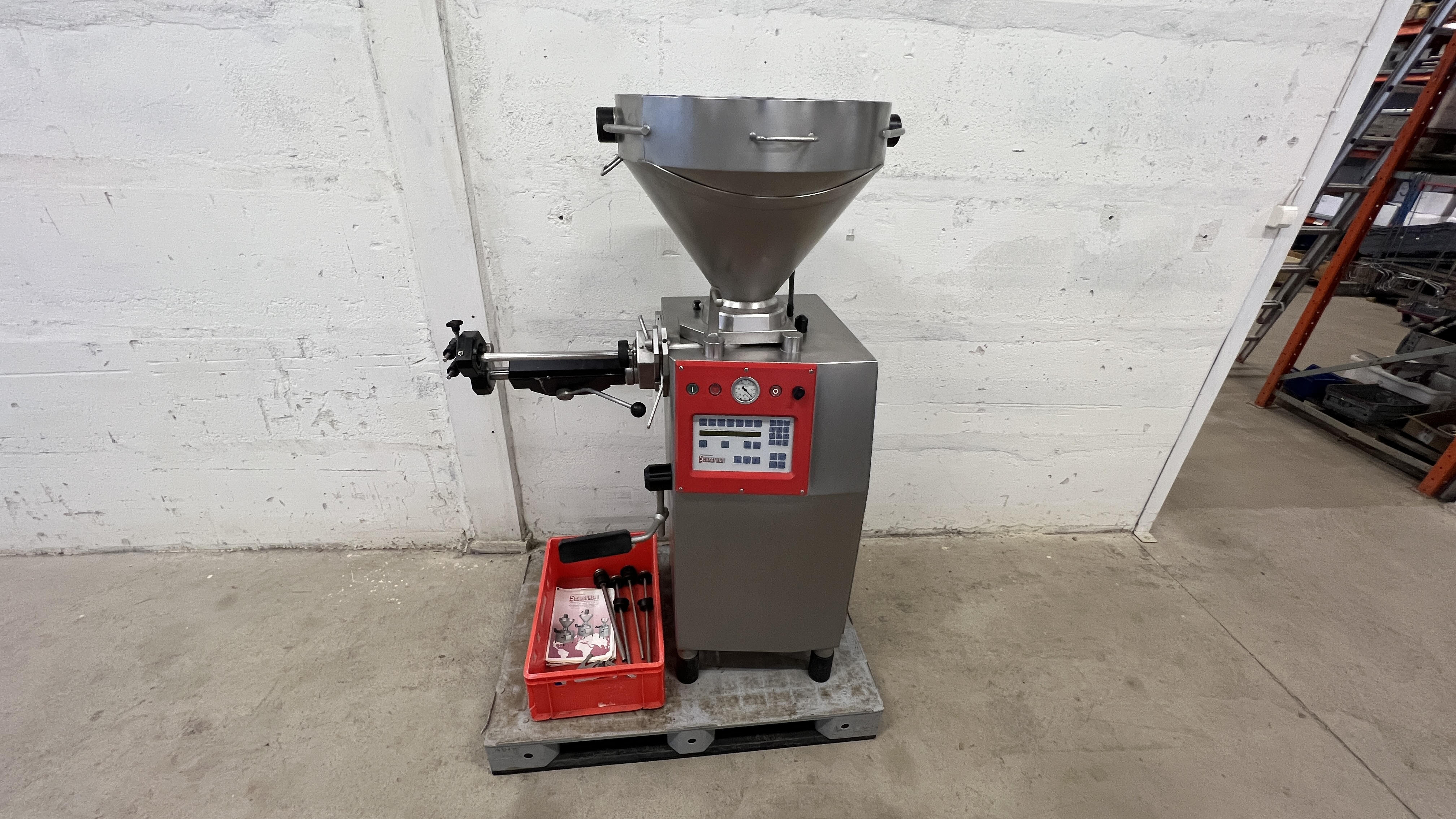 Använd Korvspruta Schrofner 60liter #1926