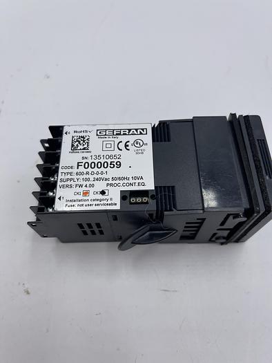 Used Gefran 600-R-D-0-0-1