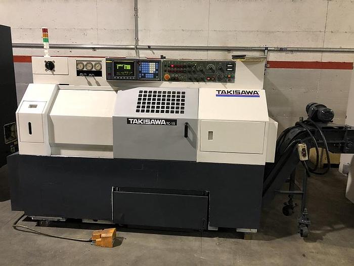 Usato TORNIO TAKISAWA TC - 15 CNC FANUC