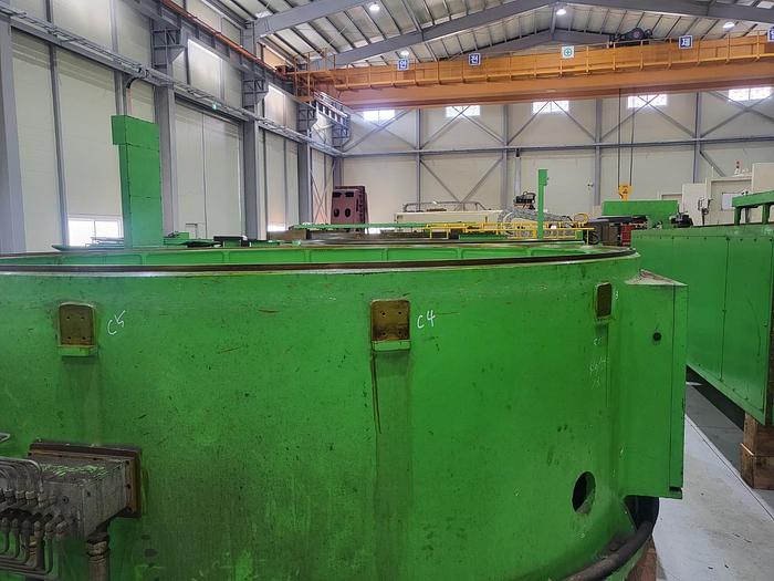 Used Lathe Vertical Turning CNC Hankook VTB 4550E