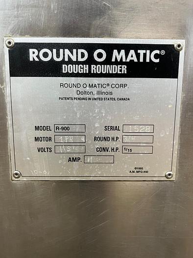 Used AM Manufacturing R-900 Round O Matic R-900