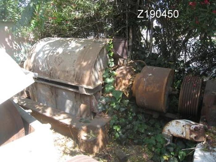 Used Centrifuge, Decanter, Bird, 32" X 50", 75 HP, S/st, #Z190450