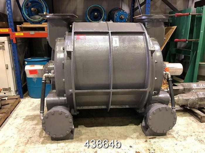 Refurbished Rebuilt Nash CL6002 Vacuum Pump, Stainless Steel Cladded Body #43864