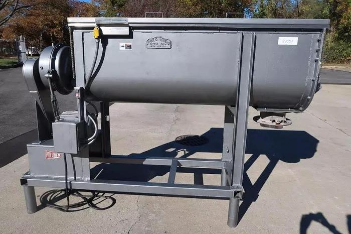 Used 20 CU. FT. PAUL O. ABBE DOUBLE RIBBON BLENDER - S/S - 5 HP
