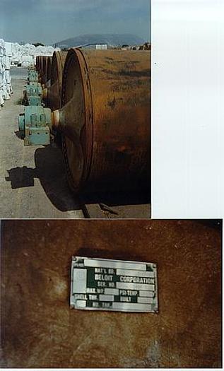 Used PAPER MACHINE COMPONENTS #11718