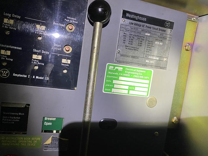 Used WESTINGHOUSE TRANSFORMER