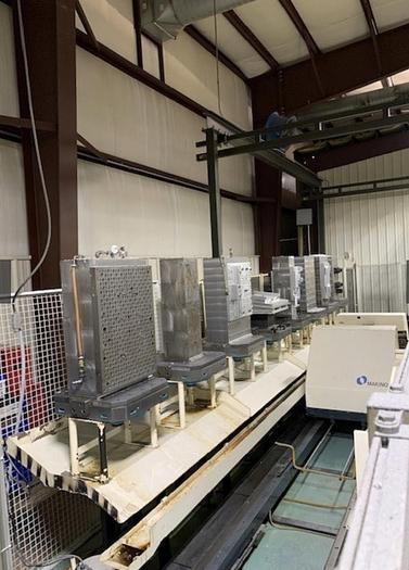 Used 2002 Makino A88E CNC 4-Axis 8 Pallet Horizontal Maching Center