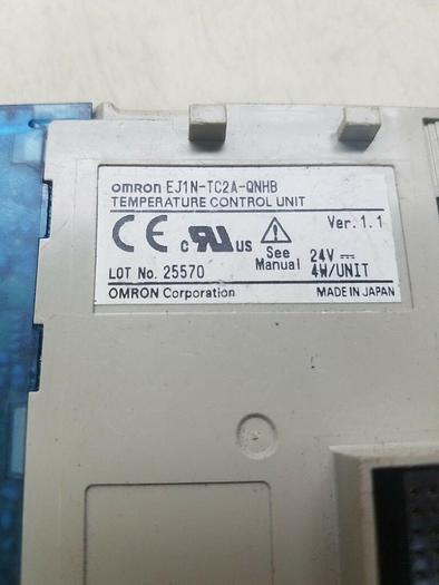 Used Omron EJ1N-TC2A-QNHB In-Panel PLC Temperature Controller Module