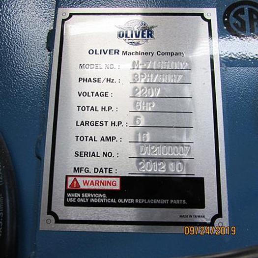 Used Oliver 7165 Cyclone Dust Collector