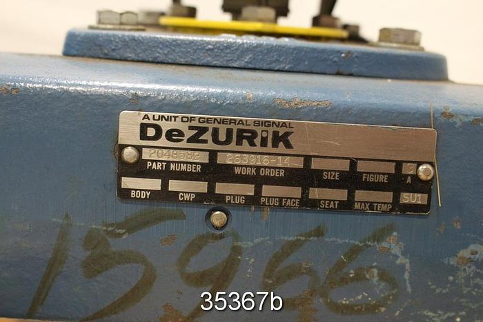 Used Dezurik 204582 Valve Actuator, Part 204582 #35367
