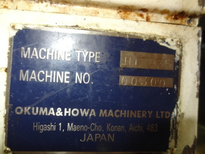Used OKUMA & HOWA HL-35 CNC LATHE