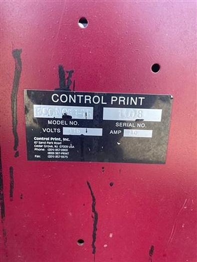 Used Conveyor, Belt, Adjustable Width, 37" Long, Control Print #S744590