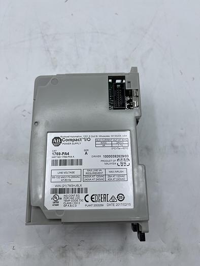 Used A-B Allen Bradley 1769-PA4 Ser A