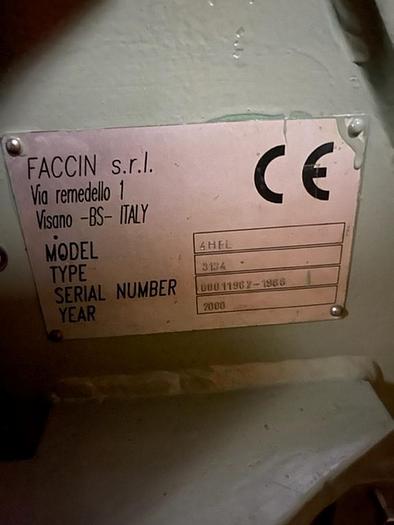 Usato CALANDRA FACCIN IDRAULICA  3000X14