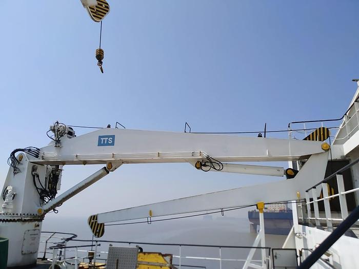 Used TTS Marine ASA - KNUCKLE BOOM CRANE SWL 6T at 17 m