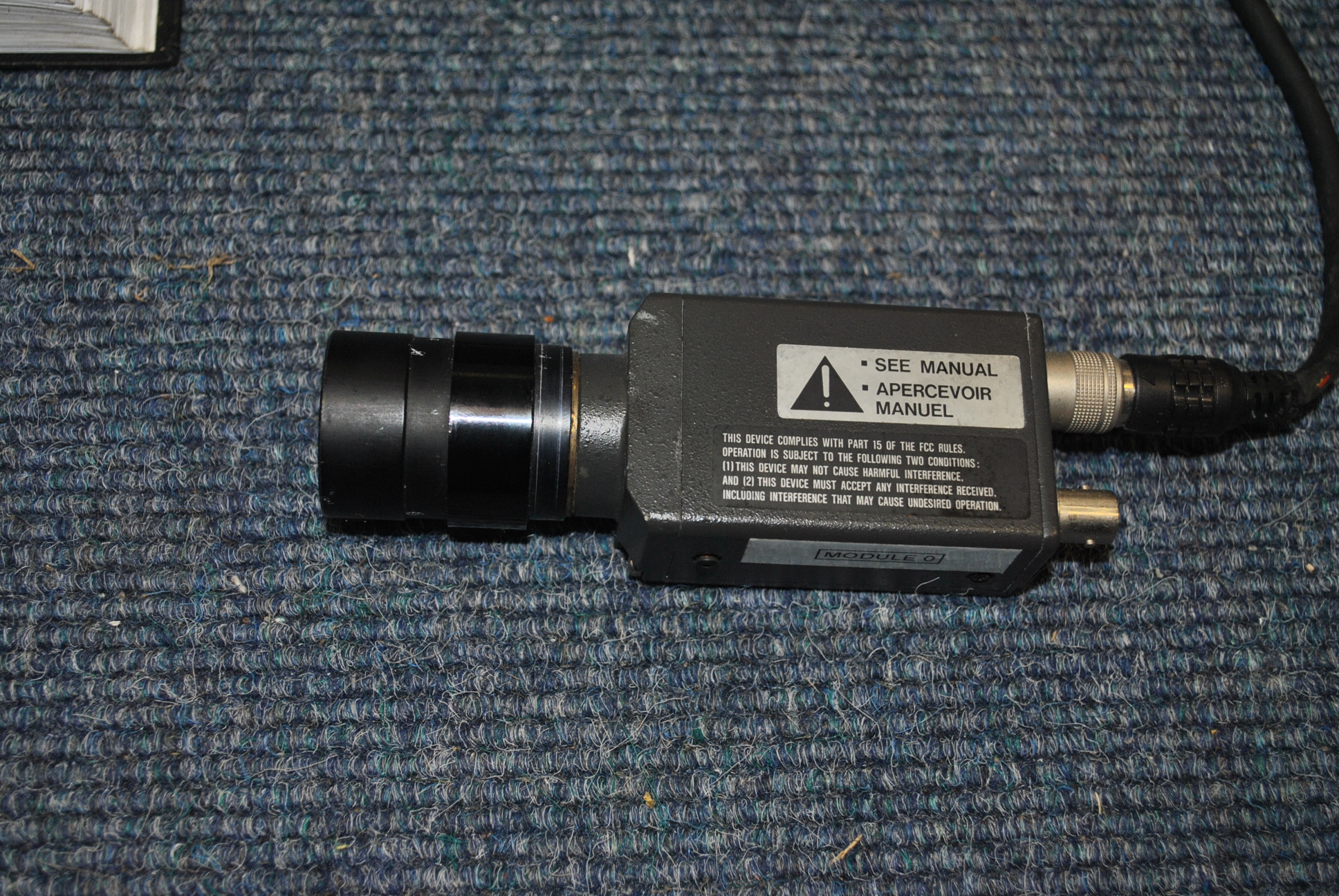 Used Hitachi Denshi ccd camera kp-m1u