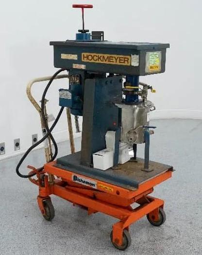 Used 2 HP HOCKMEYER HIGH SPEED LAB VACUUM DISPERSER – JACKETED – XP (#9723)