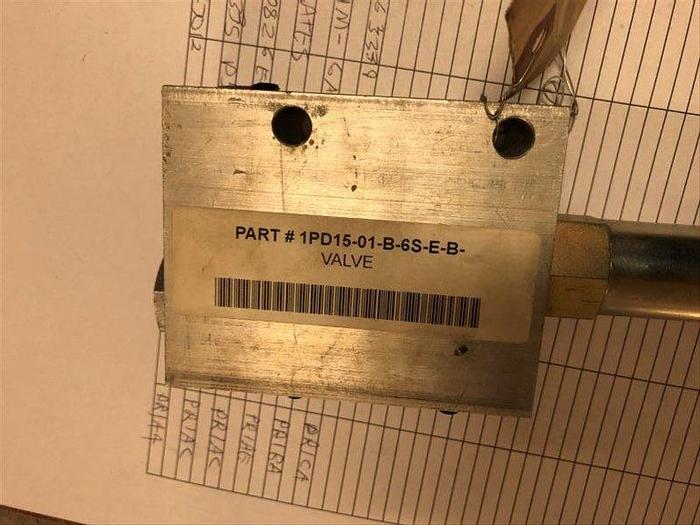 Used Hydraulic Valve - 1PD15-01-B-6S-E-B