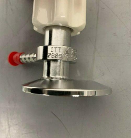 Used ITT Pure-Flo Sample Valve w/ 2" Inlet & 1/4" Outlet