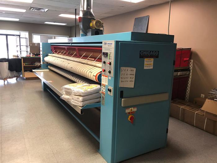 Used 2016 CHICAGO 20 X 136" GAS IRONER