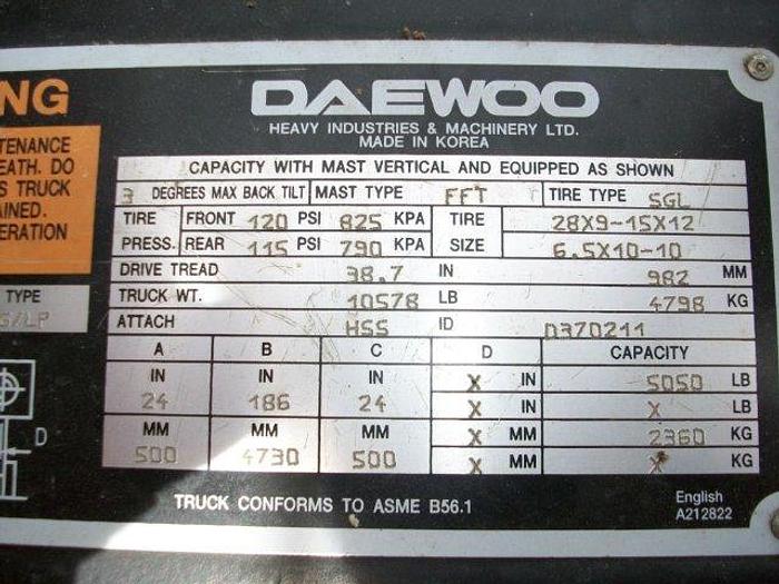 Used DAEWOO G30E-3