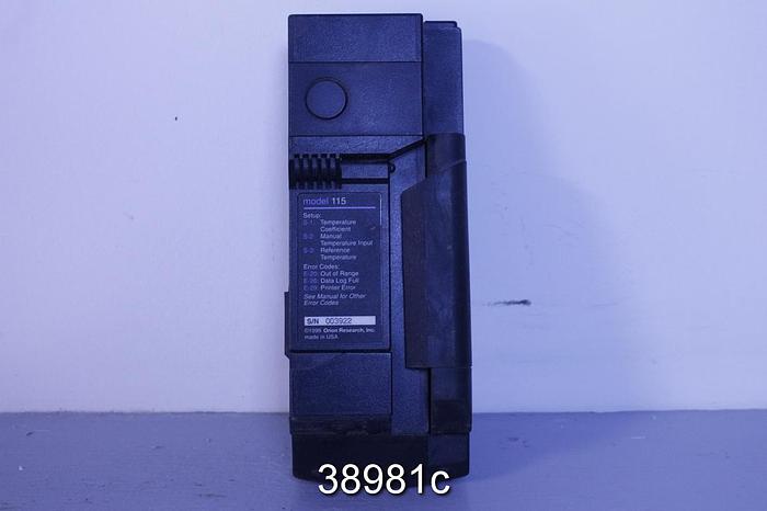 Used Thermo Orion 115 Conductivity Salinity TDS Meter #38981