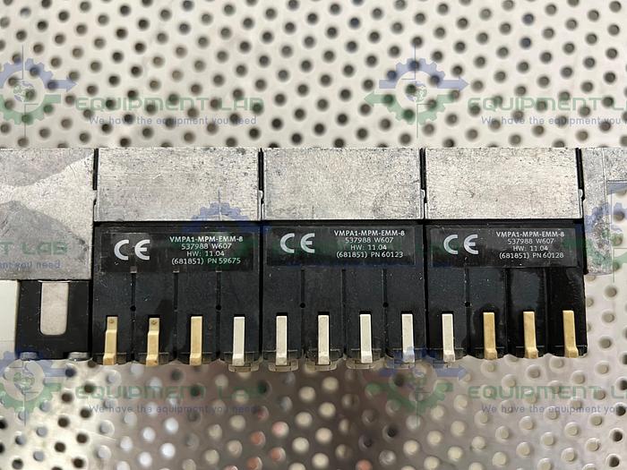 Used Festo  533342, 533349 , 533347 Solenoid Valves