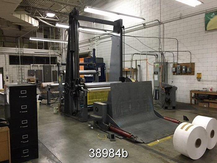 Used Horne 64" 2 Drum Slitter/Rewinder #38984