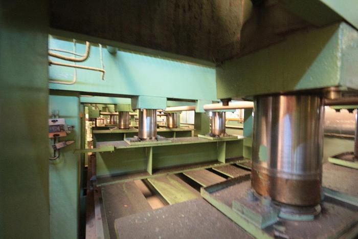 Used Burkle Pressa Caldo -Freddo