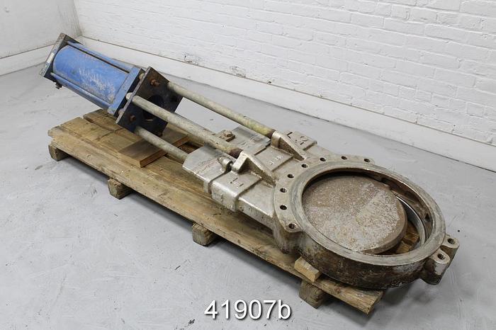 Used True Line 20" Air Operated Knife Gate Valve #41907