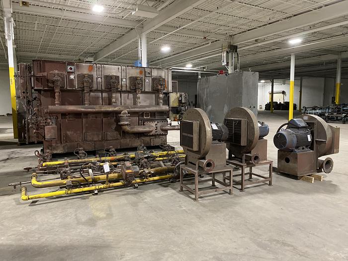 Used GUDGEON THERMFIRE TF-12000 SAND RECLAIMER - FOUNDRY DUTY