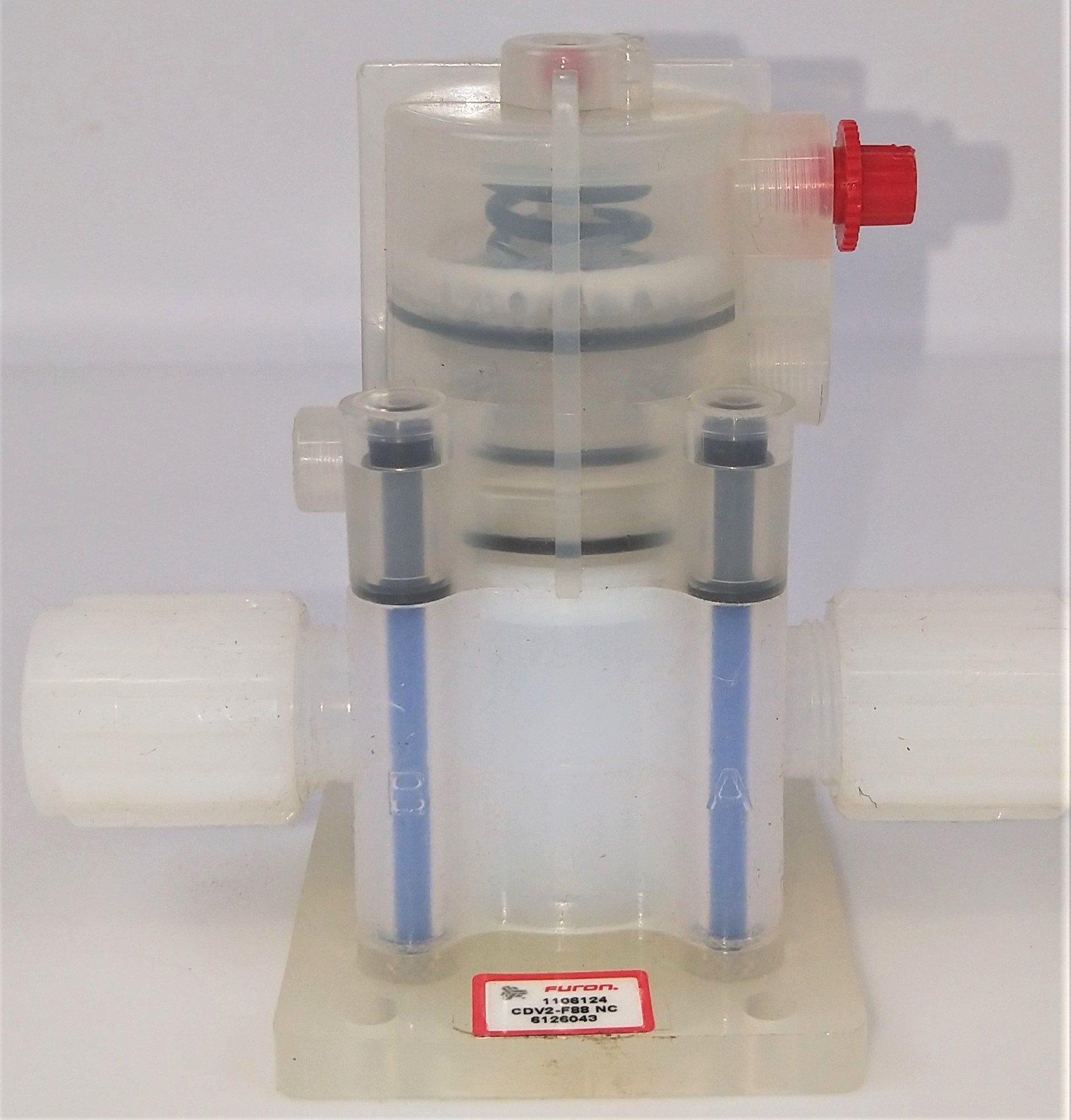 New Open Box (1500) Furon CDV2-F88 NC High Purity Compact Diaphragm Valve