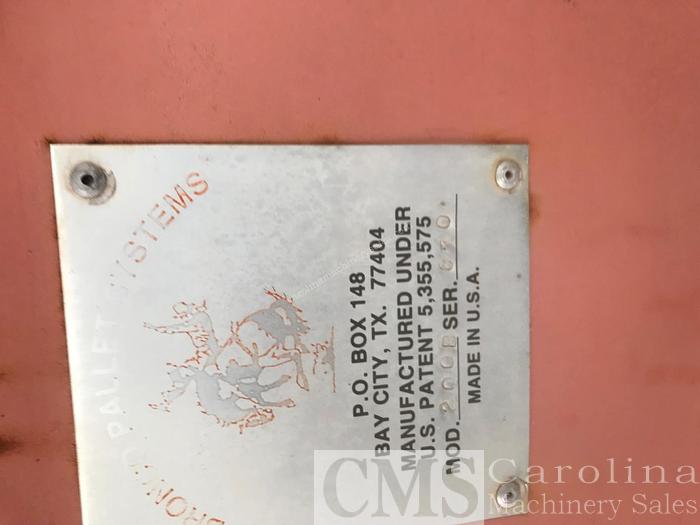 Used Bronco Pallet Nailer