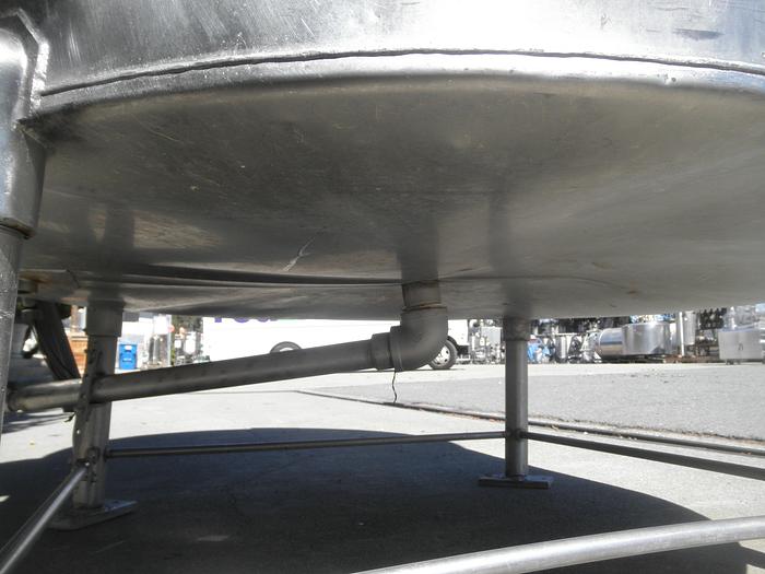 Used Tank, 565 Gallon, S/st, Agit, OT/DB, S741954 #S741954