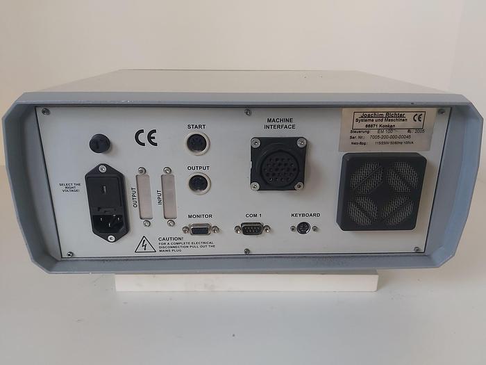 Gebraucht Komplette Nadelpräger Einrichtung, Easymarker+ EM 100, Richter gebraucht