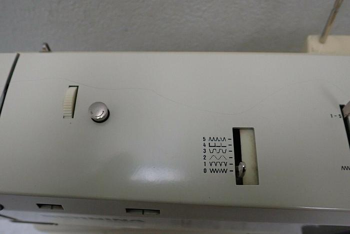 Used Bernina Model 831 Switzerland Sewing Machine with Red Case