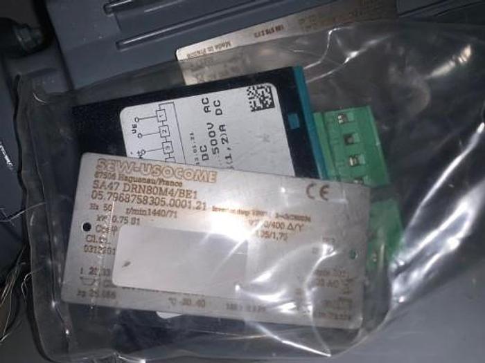 GEARMOTOR SEW EURODRIVE SA47 DRN80M4/BE1