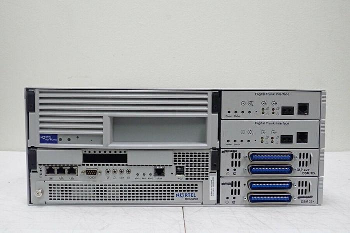 Used Nortel N0035886 NA BCM 4.0 BCM 400 2 LAN-Standard BCM 450 System